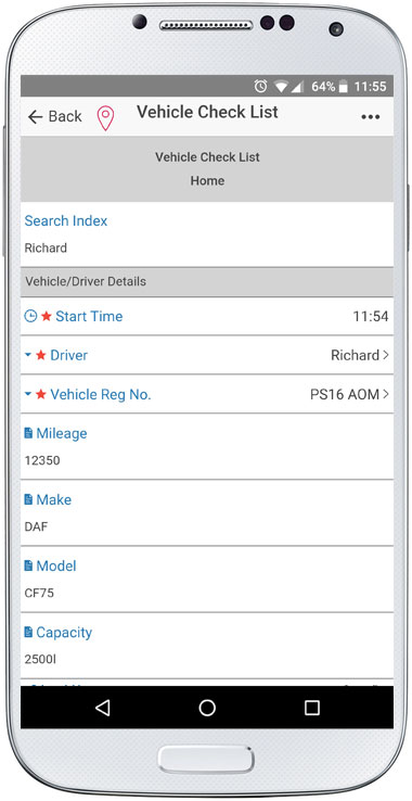 Mobile Fleet Management